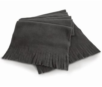 picture of Result Polartherm Tassel Scarf - Charcoal Grey - [BT-R143X-CGRY]