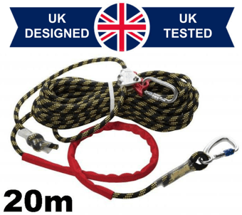 picture of Zero Prot 3 Positioning Ropeline With Rope Adjuster - 20m - EN358 - [XE-AF-130-200]