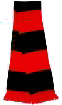 picture of Result Winter Essentials R146X Team Scarf - Red/Black - [BT- R146X-REDBLK]