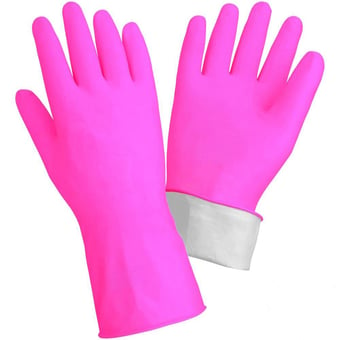 Picture of KleenMe Domestic Pink Gloves - Pair - [FA-545125] - (DISC-R)