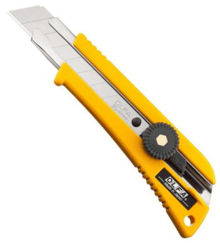picture of Olfa L2 Heavy-Duty Snap Knife With Rubber Grip - [OFT-OLF/L2]
