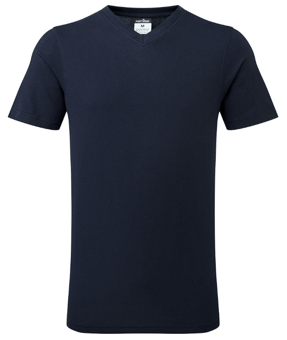 picture of Portwest B197 V-Neck Cotton T-Shirt Navy - PW-B197NAR