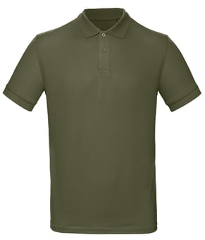 Picture of B&C Men's Organic Inspire Polo - Urban Khaki - RLW-BA260UKHA