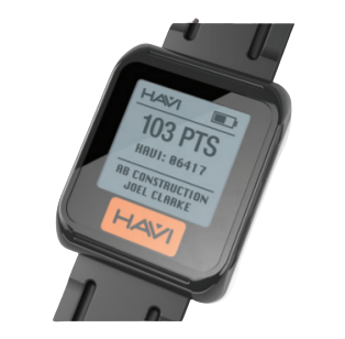 picture of The HAVi ATEX - Watch - Displays Real Time Data - [TH-HAVi-ATEX-Watch]