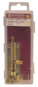 picture of PB Straight Barrel Bolt - 75mm x 25mm (1") - [CI-DB19E]