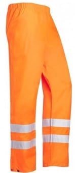picture of Sioen - Orange - Hi-Vis rain trousers - SE-199AA2X98
