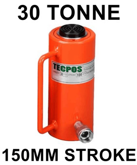 picture of Tecpos Single Acting Cylinder - 30 Tonne - 150mm Stroke - [GT-TS3015]