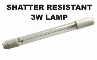 picture of Wemlite 3 Watts LED Lamp Shatter Resistant - [BP-LS03LS-W]