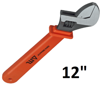 picture of ITL - Insulated Adjustable Spanner - 12 Inch - [IT-03010]