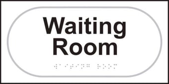 picture of Spectrum Waiting Room – Taktyle 300 x 150mm - SCXO-CI-TK2479BKWH