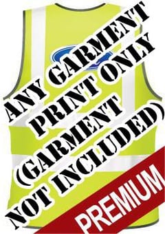 Picture of Premium EasyPrint&trade; - BACK PRINT Print on any Hi Vis garment - Minimum of 12 Prints - Garment Not Included - [IH-EPPBP]