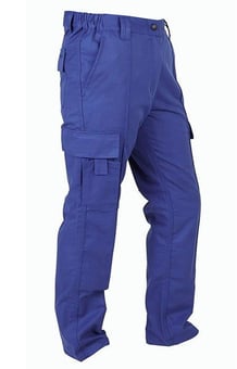 Picture of Iconic Bullet Combat Trousers Men's - Royal - Long Leg 33 Inch - BR-H823-L