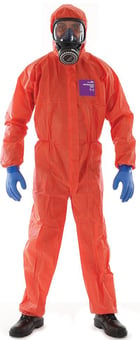 Picture of Microgard - 1500 Red Protective Coverall with Hood - Type 5/6 - [AN-RD15S-00138] - (NICE)