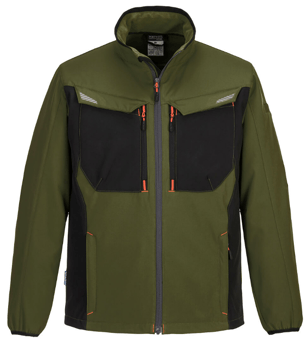 picture of Portwest WX3 Softshell Jacket Olive Green - PW-T750OGR
