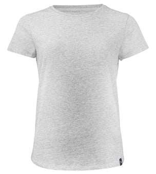 picture of James Harvest Ladies American U T-Shirt - Grey Melange - BT-HAR2124008-H120