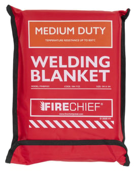 picture of Firechief Hot Works Welding Blanket Medium Duty - 1 x 1m - FWBM101 - [HS-104-1125]