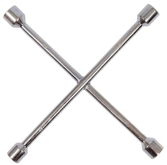 picture of Amtech Forged Steel 4 Way Wheel Wrench - [DK-J0400]