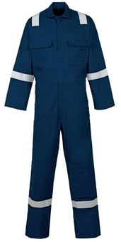 picture of Supertouch Weld-Tex FR Standard Coverall - Navy - ST-FR51191