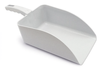 picture of Large 2000g Metal Detectable Scoops - White - Pack of 5 - [DT-514-S088-P06-Z03]