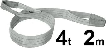 Picture of LashKing - Polyester Webbing Sling - 4t W.L.L - Length: 2mtr - EN11492-1:2000 - [GT-DWS4T2M]