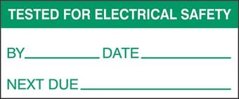 picture of Quality Labels - Tested for Electrical Safety - 51 x 22mm - [AS-QC25]