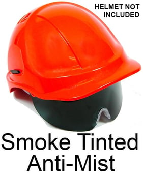picture of Protector Smoke Tinted Anti-Mist HXSPEC Eye Shield for Style 600 - Helmet Sold Separately - [TY-HXSPEC/S] - (DISC-C-W)