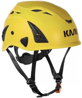 Picture of Kask - Superplasma AQ Yellow Safety Helmet - HD Polypropylen - [KA-WHE00104-202]
