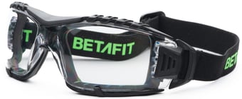 picture of Betafit Logan 3 in 1 Foam Surround Anti-Fog Safety Eyewear Clear KN - [BTF-EW7202KN]