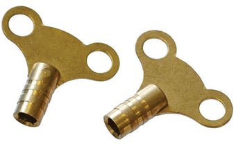 picture of Faithfull Radiator Keys - Brass (Pack of 2) - [TB-FAIRADKEY]