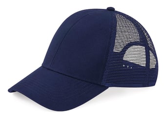 picture of Beechfield Organic Cotton Trucker Oxford Navy Blue - [BT-B60-ONVY]