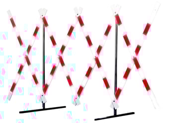 Picture of Red/White Guardian Expanding Barrier - with Convenient Storage Bag - [QZ-GB.RW.RF]