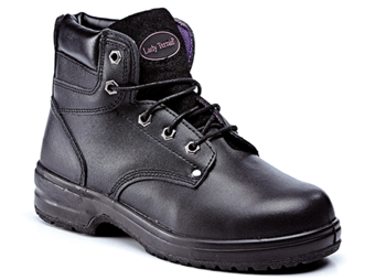 picture of Lady Terrain Black Derby Boots S1P SRC - BN-LT753