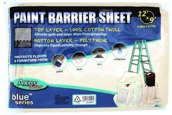 picture of Axus Decor Paint Barrier Sheet - Blue Series 12x9 in - [OFT-AXU/DSB129]
