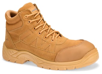 picture of Portwest FC20 - Composite Textile and Suede Ankle Boot - S1PL SR FO - Wheat - PW-FC20WHE