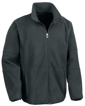 Picture of Result Osaka Combed Pile Softshell Jacket - Black - BT-R131M-BLK