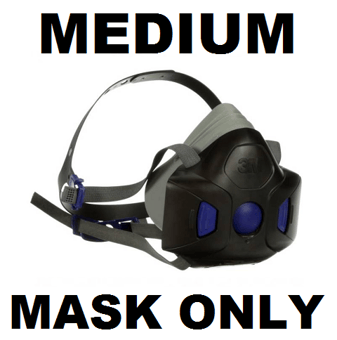 picture of 3M - Secure Click Reusable Half Face Mask - HF-800 Series - Medium - [3M-HF802]