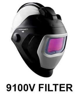 picture of 3M™ Speedglas™ Welding Helmet 9100 QR - With Filter 9100V - Safety Helmet Included - [3M-583605]