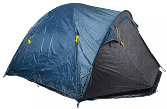 Summit Indigo Blue 4 Person Double Skin Dome Tent PI 571135