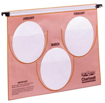 picture of Chartwell Tachograph Suspension File - Orange - [EXC-CSF1Z] - (DISC-W)