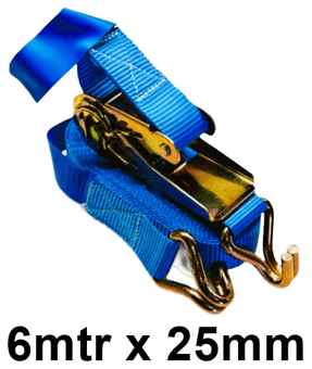 picture of Ratchet Lashing BF 1000 KG - 6mtr x 25mm - [DMC-RCL033]