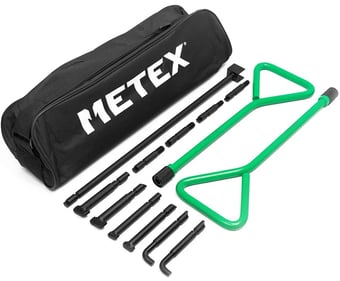 picture of Metex Unikey Universal Manhole Key Lifting Set with Carrying Case - [MX-KEY004]