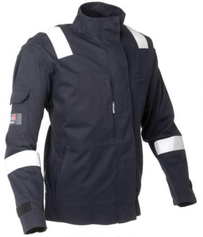 Picture of ProGarm 5850 FR AS EA Navy Blue Jacket - [PG-5850-3XL]