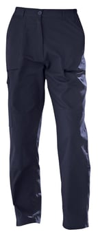 Picture of Regatta Ladies Action ll Trousers - Navy Blue - Tall 31" - BT-TRJ334L-NVY