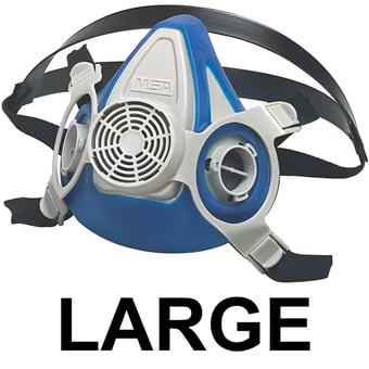picture of MSA - Advantage 200 LS - Half-Mask Respirator - International - Large - [MS-430358]