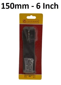 picture of EXB Safety Hasp & Staple - 150mm (6") - Single - [CI-SP50P]