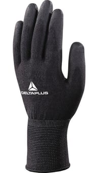 picture of Delta Plus Deltanocut Black Knitted Gloves - LH-VECUT59 - (DISC-R)