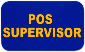 Picture of POS Supervisor Insert Card for Professional Armbands - [IH-AB-POSS] - (HP)