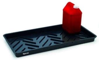 picture of Ecospill 9L Capacity Black Spill Tray - Drum Not Included - [EC-P3048040] - (HP)