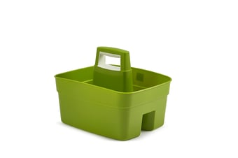 picture of Whitefurze Kitchen Caddy with Cream Insert - Green - [WHF-H33KCG] - (DISC-W)