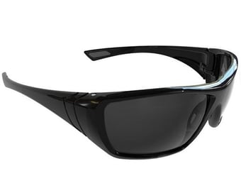 picture of Bolle Hustler Safety Spectacles Shaded Anti-Fog Anti-Scratch Anti-Static Lenses - [BO-HUSTPSF]